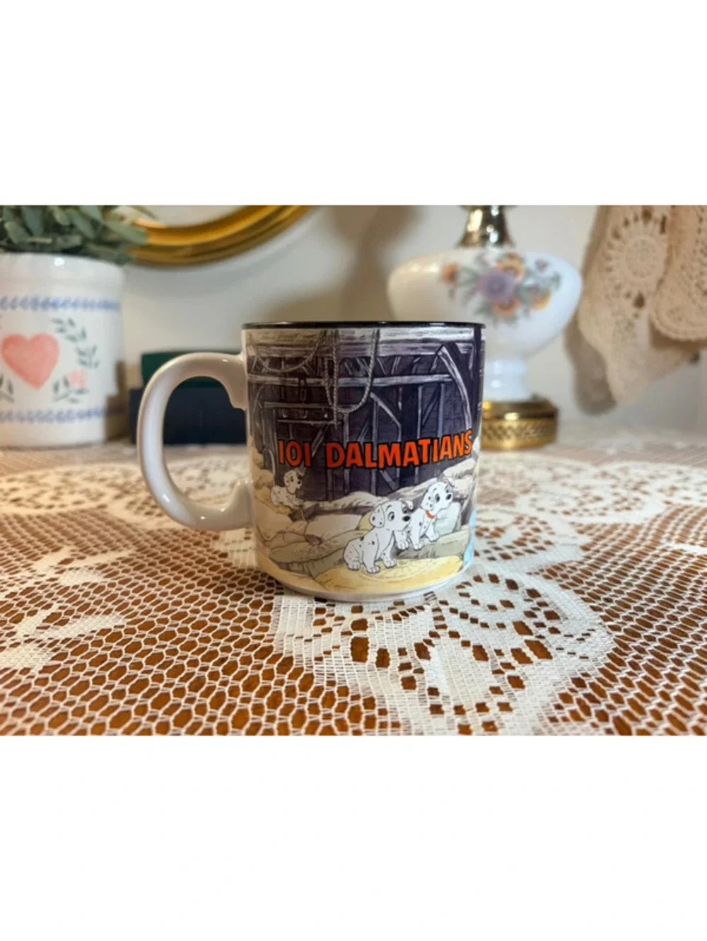 Vintage Disney 101 Dalmatians Coffee Mug